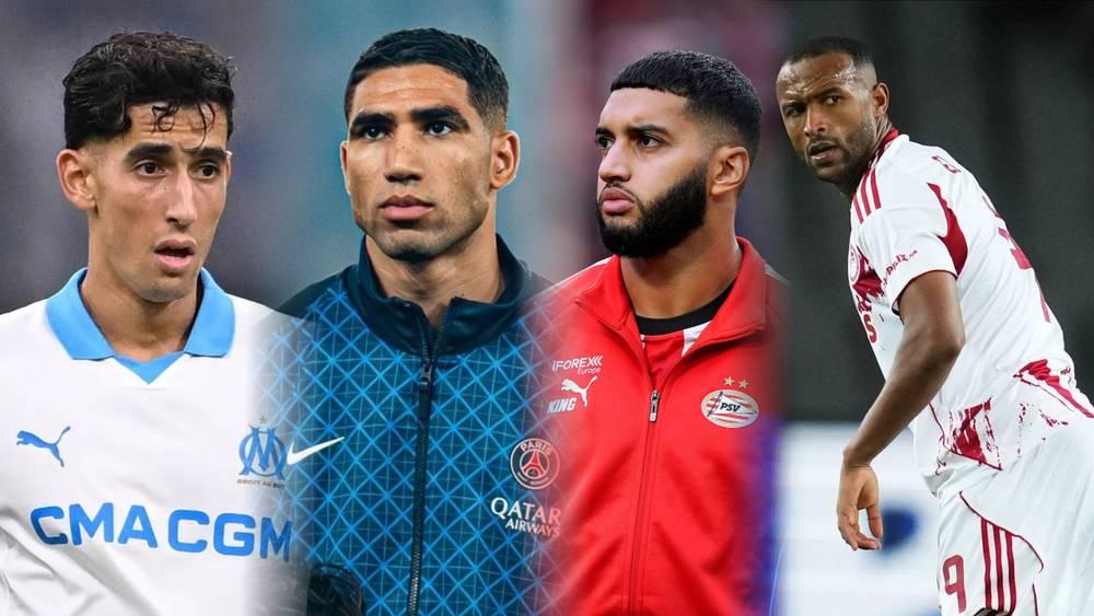 وضعية اللاعبين المغاربة في "ليلة الأبطال".. حكيمي يعود إلى التشكيلة الأساسية لباريس سان جيرمان ودياز في الاحتياط