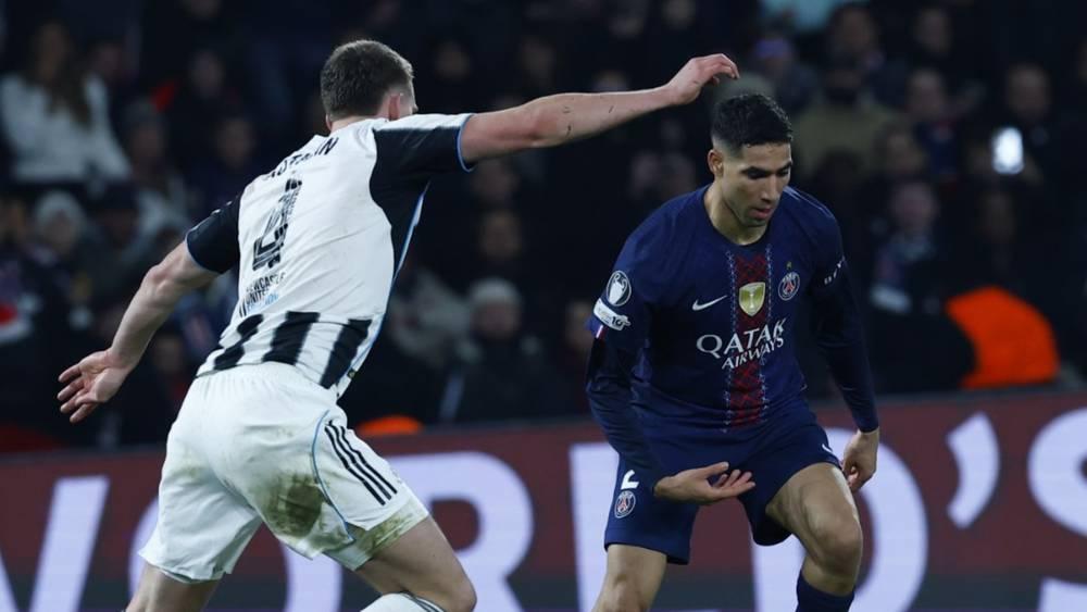 باريس سان جيرمان يفشل في التأهل المباشر إلى ثمن نهائي دوري أبطال أوروبا