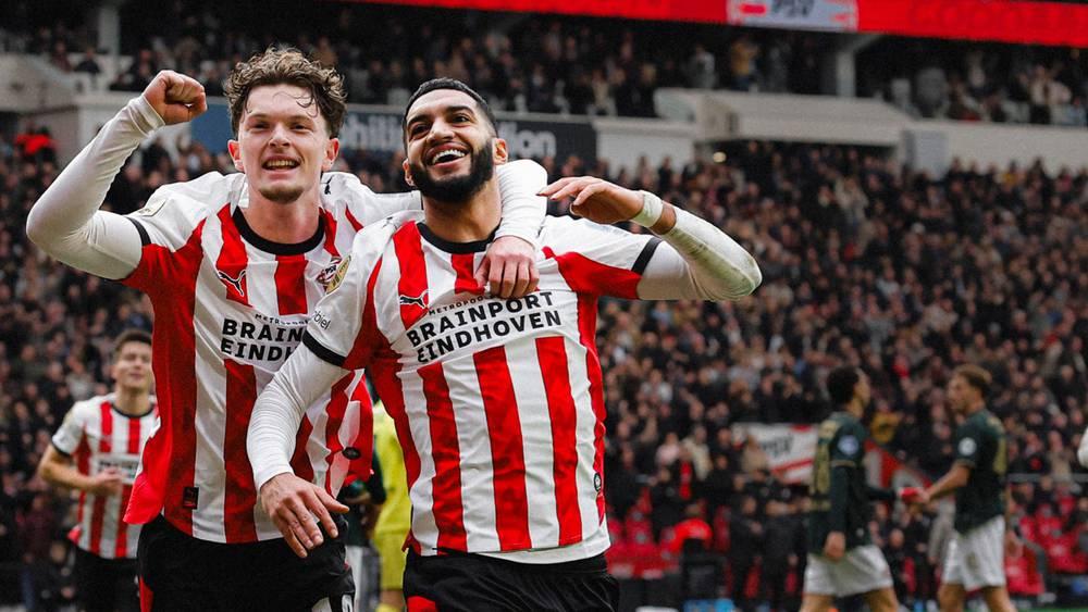 الصيباري يواصل تألقه ويسجل هدفا في انتصار آيندهوفن على فاينورد (3-0) في الدوري الهولندي