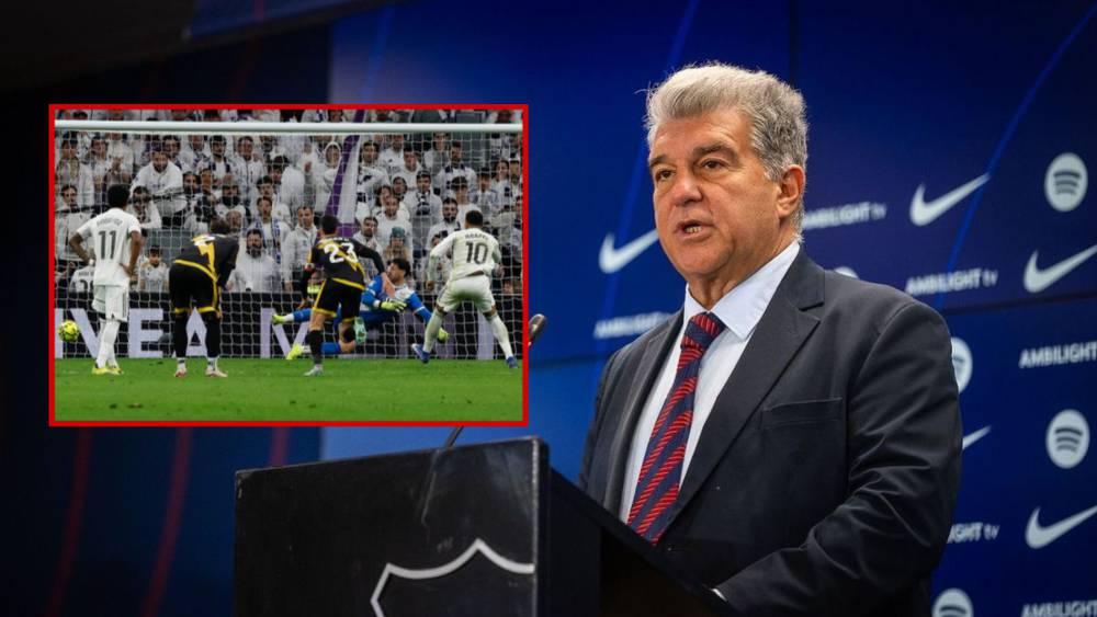 لابورتا: "رايو فاليكانو خرج مُتضررا وركلة جزاء ريال مدريد كان مبالغا فيها"