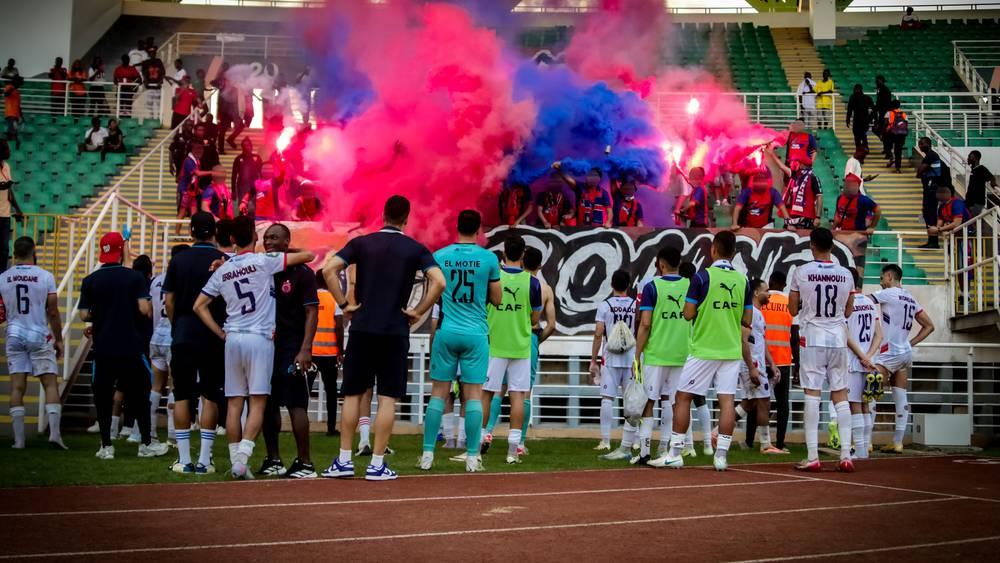 فصيل "شارك": "نستغرب تأخر إجراءات سفرنا إلى الجزائر وحرماننا من حقنا في مساندة فريقنا أمام اتحاد العاصمة"