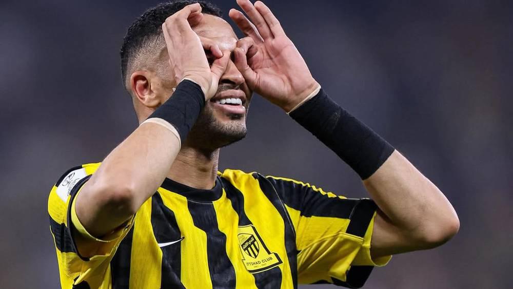 النصيري بعد هدفه الأول بقميص الاتحاد: "بداية أعتز بها مع هذا النادي الكبير والقادم أفضل"