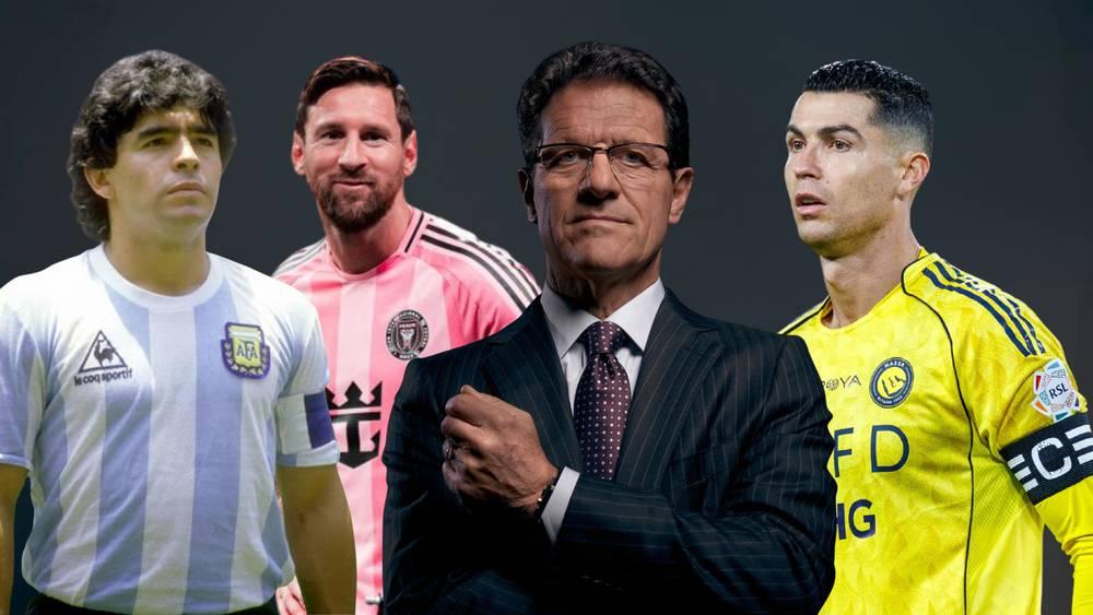 كابيلو: "كريستيانو لا يمتلك عبقرية ميسي ومارادونا ورونالدو"