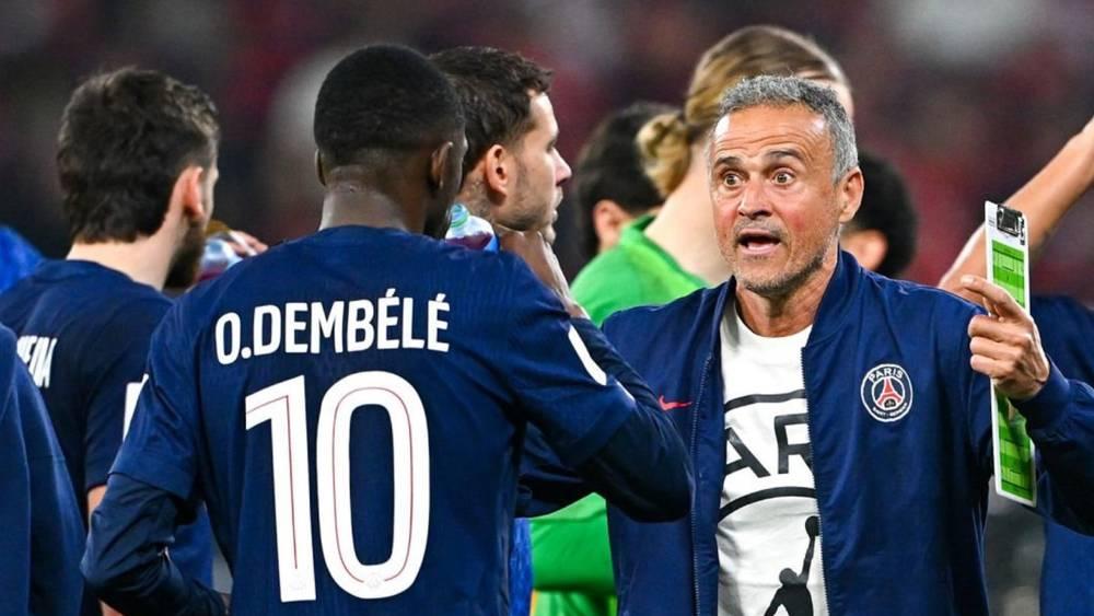 أزمة في باريس.. ديمبيلي ينتقد أنانية زملائه ولويس إنريكي يرد: "تصريحاته بلا قيمة ولن أسمح لأي لاعب أن يكون فوق النادي"