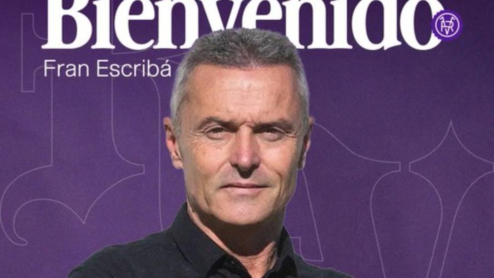 Fran Escribá Announced as New Real Valladolid Coach