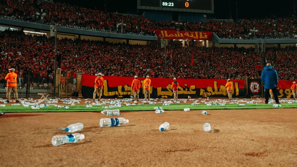 تقارير الحكم البنيني والمراقب الليبي تمهد لعقوبات كبيرة في حق جماهير الأهلي بعد شغب مباراة الجيش