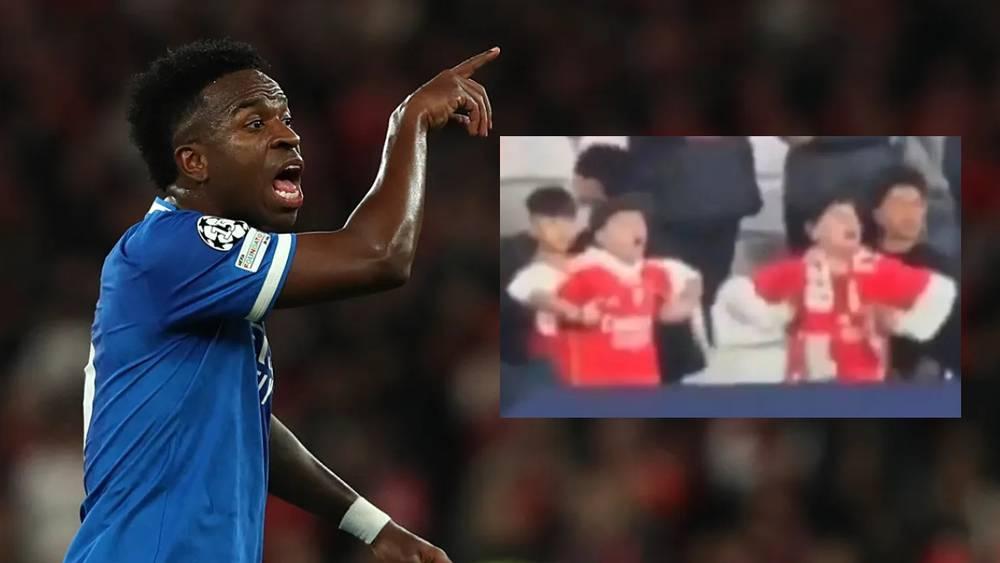 بنفيكا يفتح تحقيقاً في إيماءات عنصرية لمشجعيه ضد فينيسيوس