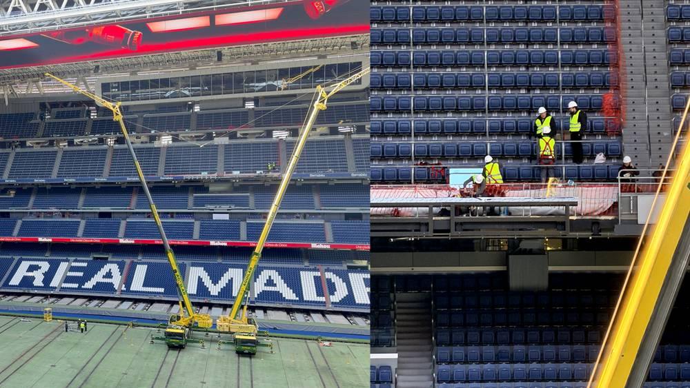 ريال مدريد يوافق على تركيب شاشة LED جديدة في ملعب سانتياغو برنابيو