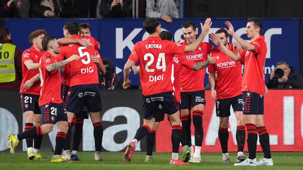 Late Goal Secures Osasuna Victory Over Real Madrid