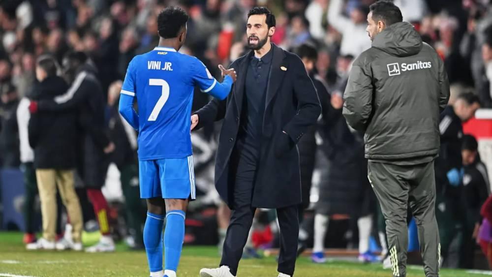 أربيلوا: "فينيسيوس تجاوز ما حدث في مباراة الذهاب أمام بنفيكا وغدا سيلعب ليُثبت أنه من أفضل اللاعبين في العالم"