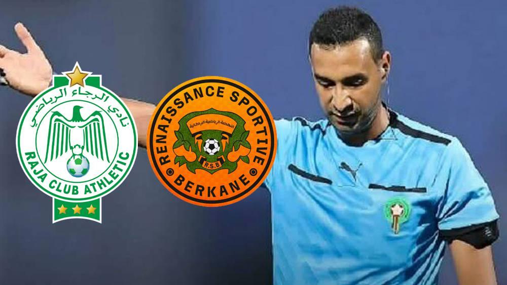 تعيين سعيد البوجيدي حكما لمباراة نهضة بركان والرجاء وبوسليم يقود غرفة الفار