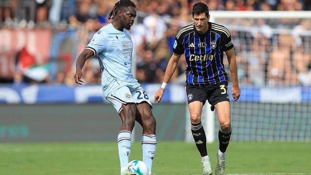 أودينيزي يؤكد غياب لوك سوليت لأسبوعين والعودة مرتقبة أمام يوفنتوس