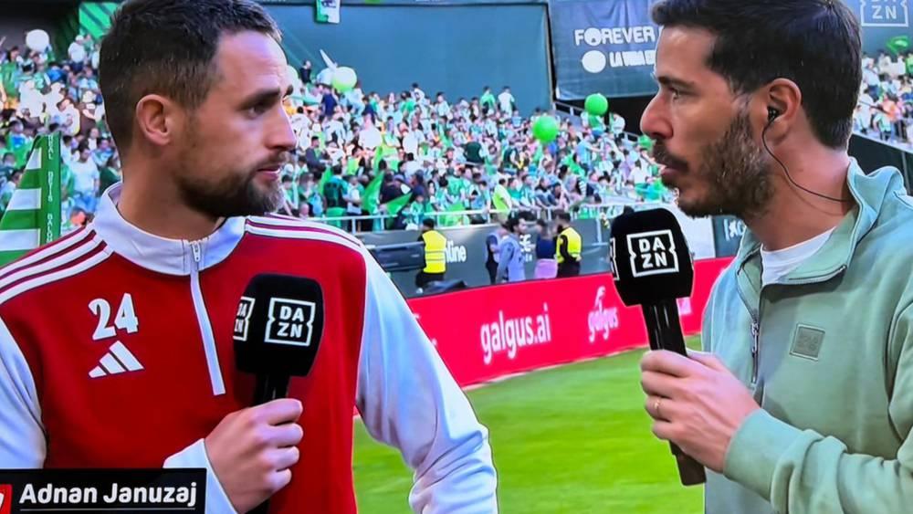 عدنان يانوزاي يؤكد جاهزيته لديربي إشبيلية بعد تعافيه الكامل من الإصابة