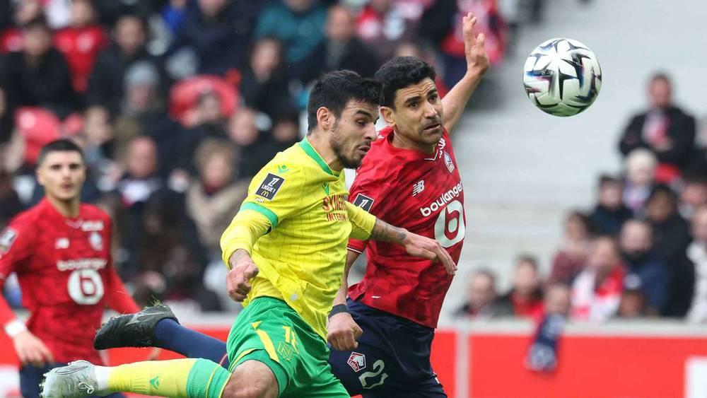 ليل يتغلب على نانت بهدف ناثان نغوي في الدقائق الأخيرة بالدوري الفرنسي