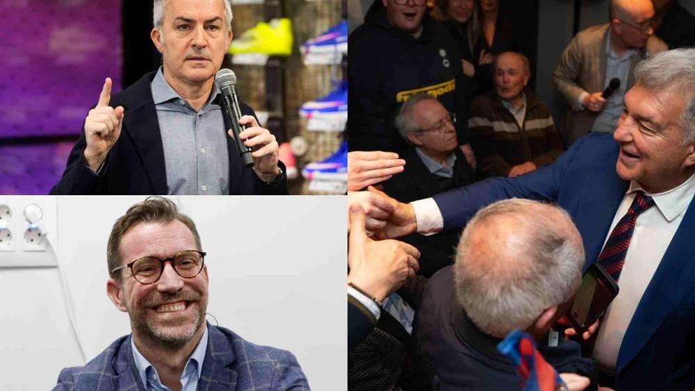 خوان لابورتا وفيكتور فونت ومارك سيريا يقتربون من سباق رئاسة نادي برشلونة