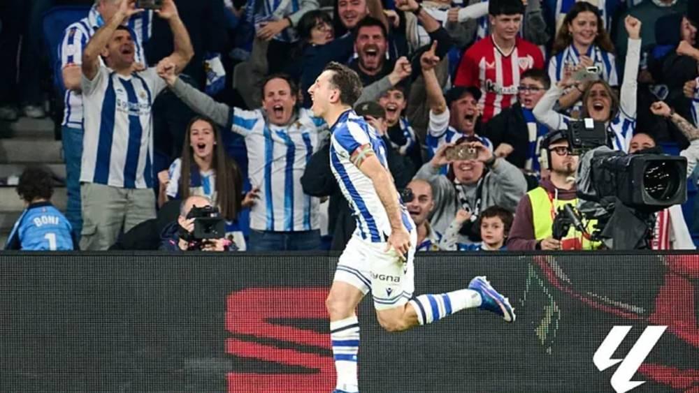 أويارزابال يعرب عن فخره بتأهل ريال سوسيداد إلى نهائي كأس ملك إسبانيا