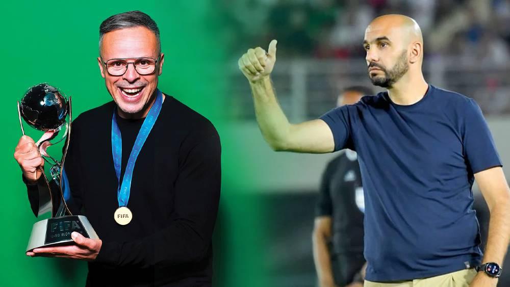 الركراكي: "سنكون جميعا إلى جانب وهبي وأنا مقتنع بأن إنجازات أكبر ستتحقق"