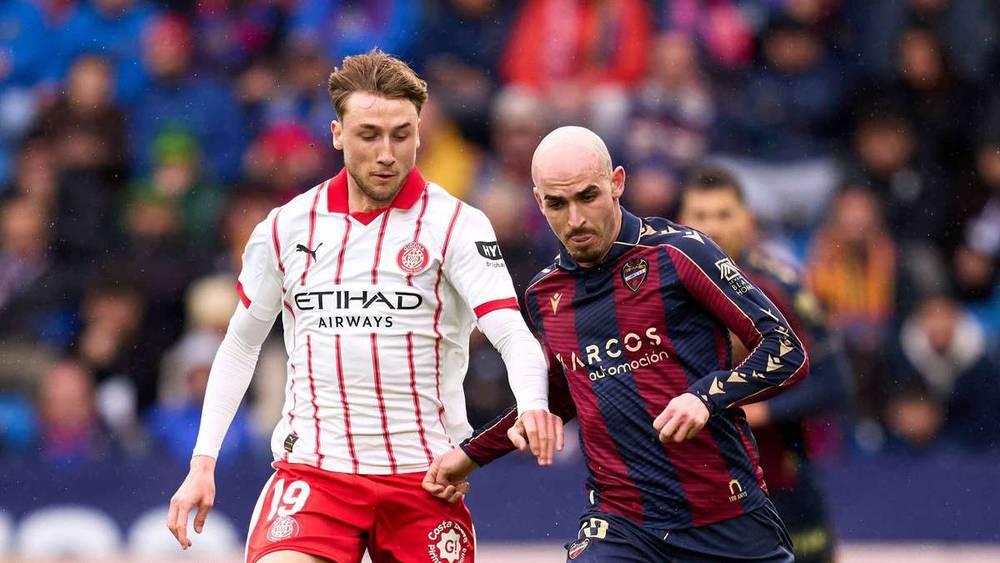 Gérone arrache le nul face à Levante en Liga