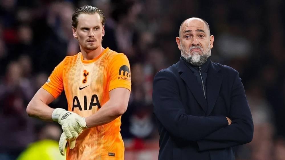 انتقادات حادة لمدرب توتنهام تودور بسبب سوء إدارة أزمة الحارس الشاب كينسكي