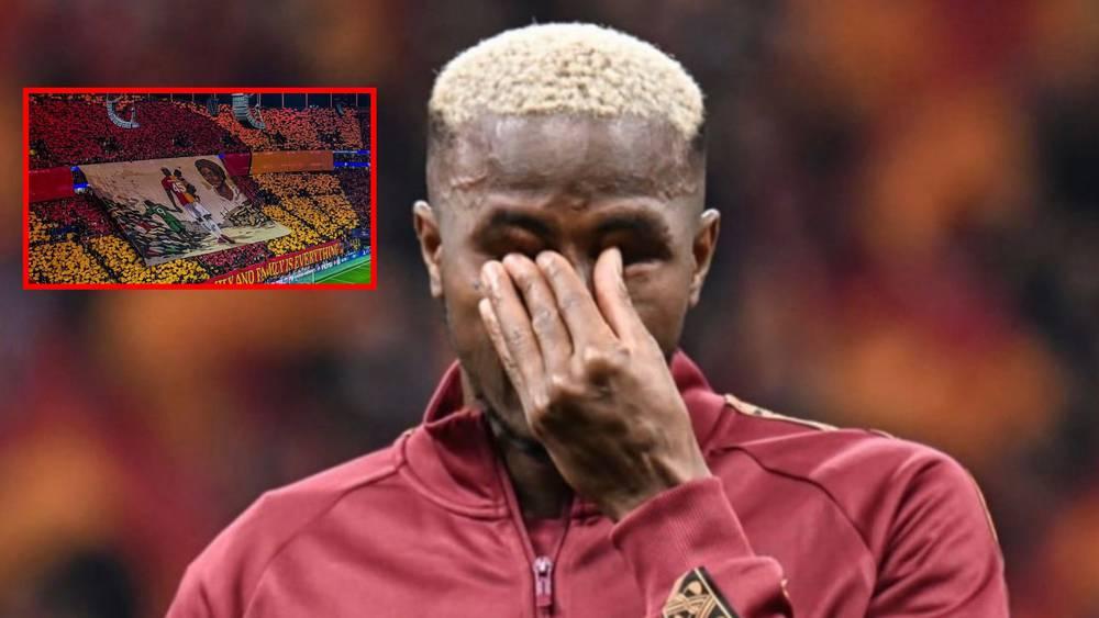 أوسيمين بعد لفتة جماهير غلطة سراي: "حاولت جاهدا كبح دموعي.. كرة القدم أكبر من مجرد لعبة"