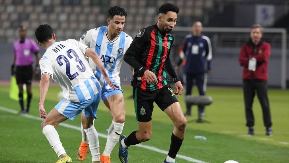 الجيش الملكي يتعادل أمام بيراميدز (1-1) في ذهاب ربع نهائي دوري أبطال إفريقيا