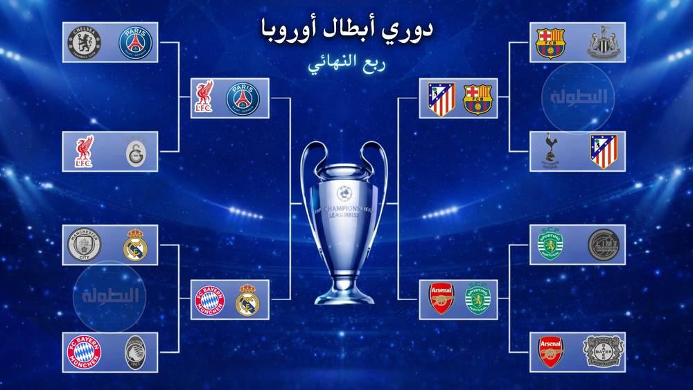 مباريات "حارقة" في ربع نهائي دوري أبطال أوروبا