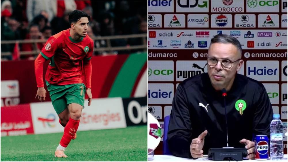 وهبي: "غياب أخوماش ليس مرتبطا بالإصابة بل هو قرار تقني ولا شيء نهائي"