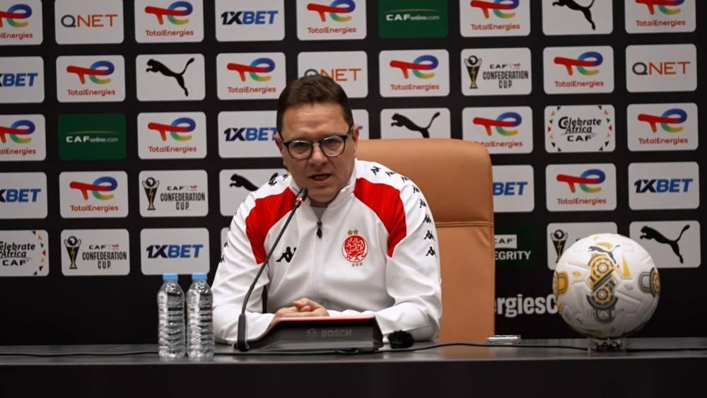 بنهاشم: "مواجهة أولمبيك آسفي لن تكون سهلة والتعادل خارج الميدان يمنحنا أفضلية نسبية"