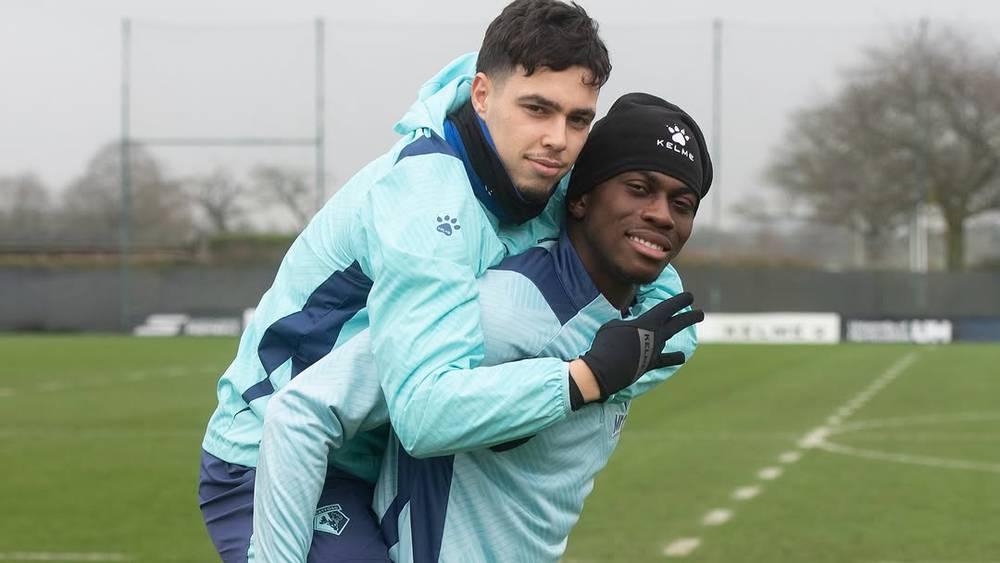 عثمان معما يعود لتداريب واتفورد بعد تعافيه من الإصابة