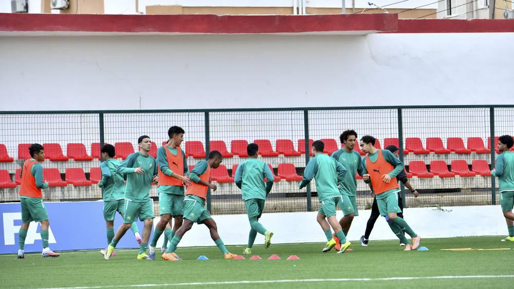 بطولة اتحاد شمال أفريقيا/ المنتخب المغربي تحت 17 سنة يُنهي استعداداته لمواجهة تونس