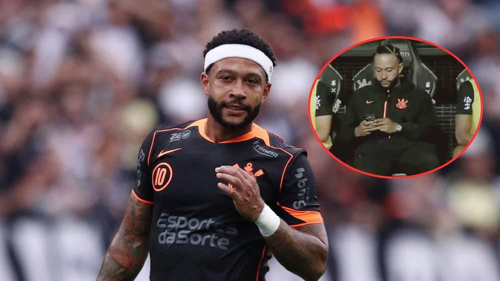 بعد واقعة استخدام الهاتف في دكة البدلاء.. كورينثيانز يعلن إصابة ديباي وغيابه عن منتخب هولندا