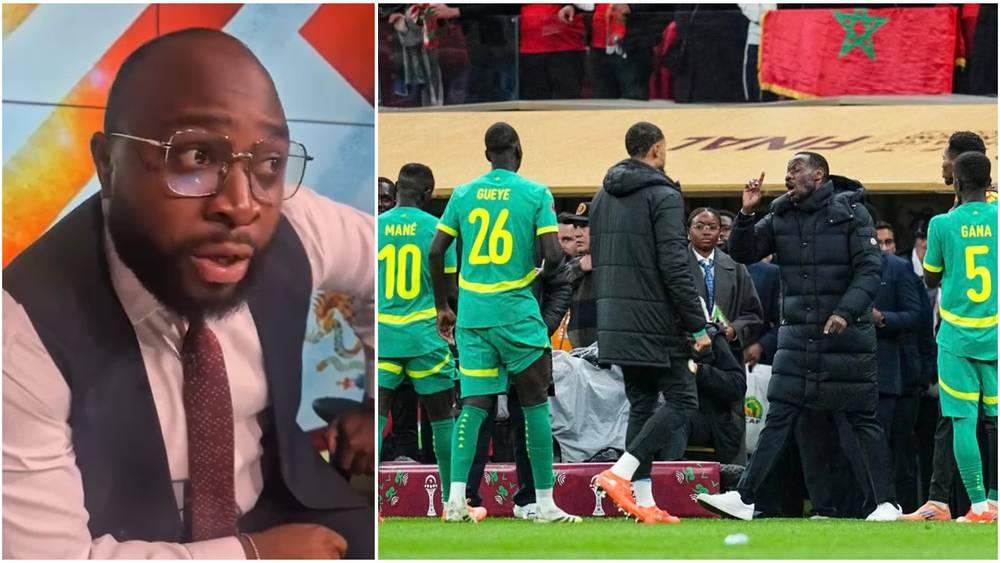 سيستوفي (صحافي غاني): "السنغال يجب أن تكون في المركز الأخير في كأس أفريقيا وعدم ذكر الحكم لواقعة الانسحاب لا يُلغي صحة قرارات لجنة الاستئناف"