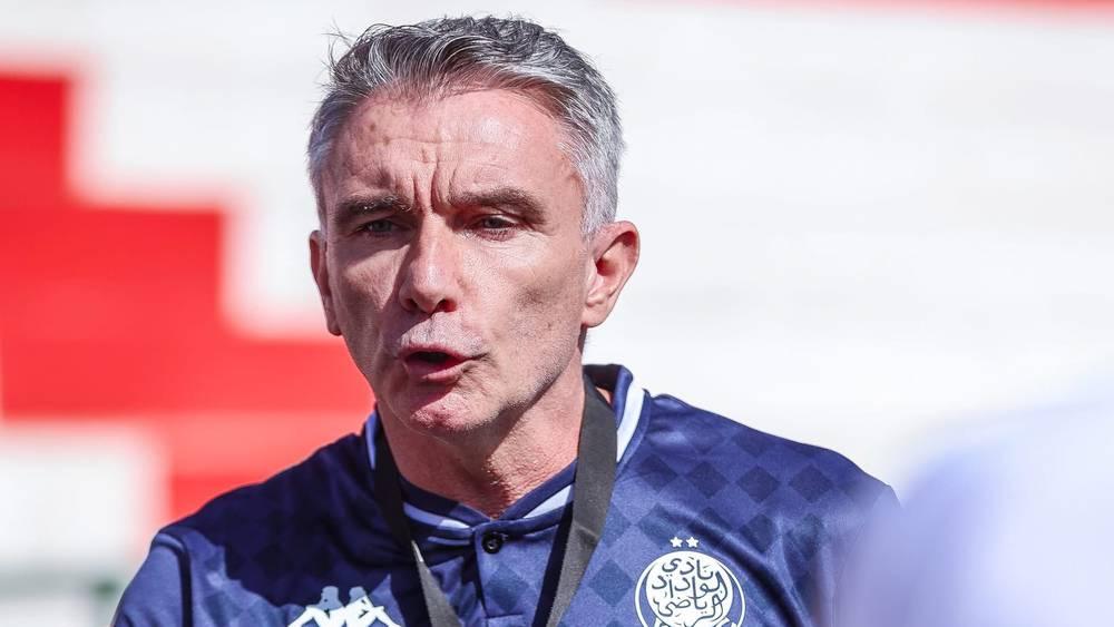 كارتيرون في رسالة للاعبي الوداد: "سأتحمل عنكم كل الضغط وأنا هنا لدعمكم يوما بعد يوم"