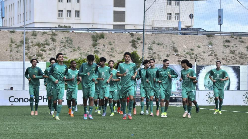المنتخب المغربي لأقل من 17 سنة يختتم استعداداته لمواجهة الجزائر في بطولة "اتحاد شمال إفريقيا"