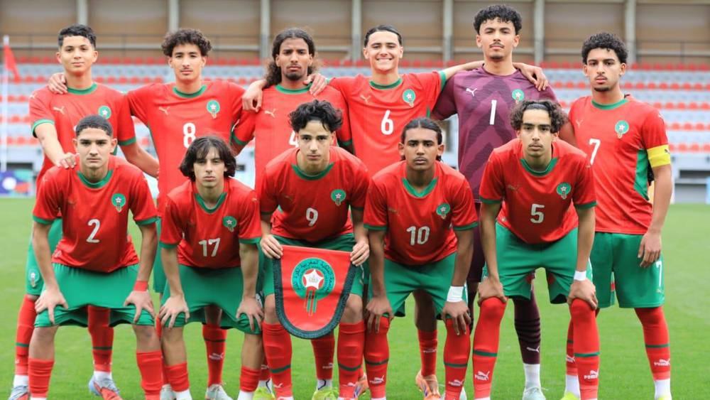 الرباج وحديدي يقودان تشكيلة المنتخب المغربي لأقل من 17 سنة أمام مصر