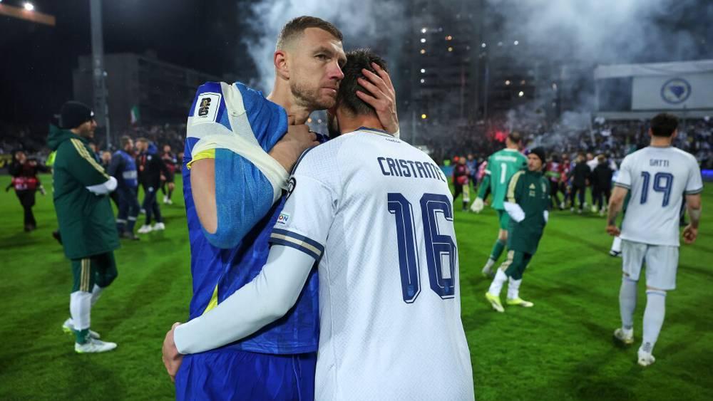 البوسنة والهرسك تبلغ المونديال وإصابة إدين دجيكو تثير المخاوف