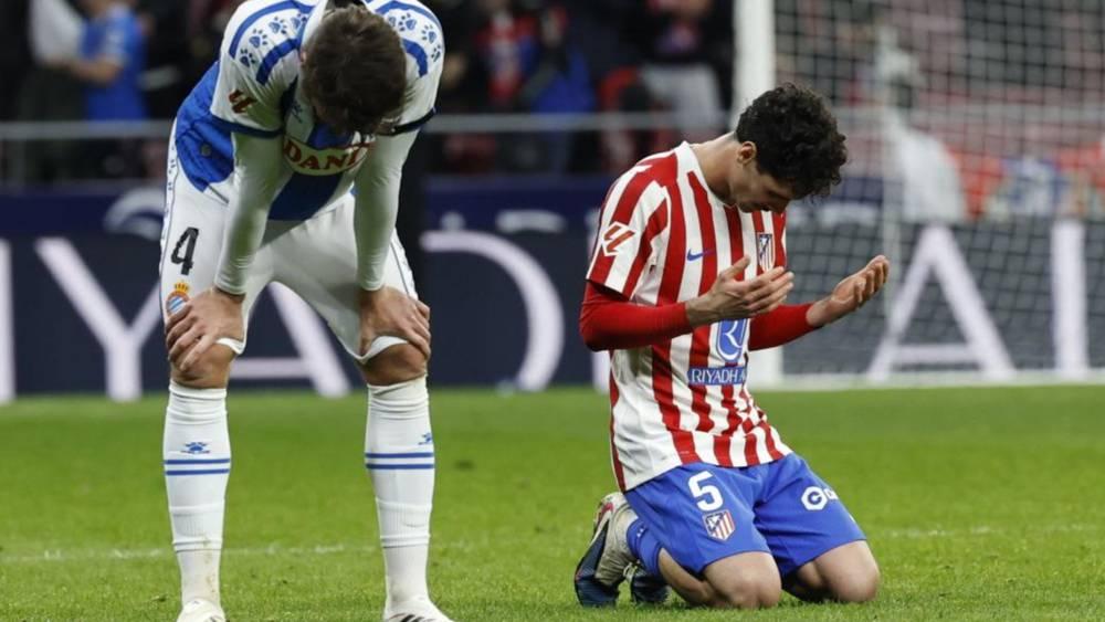 أتلتيكو مدريد يؤكد إصابة كاردوسو وغيابه عن قمة دوري أبطال أوروبا ضد برشلونة