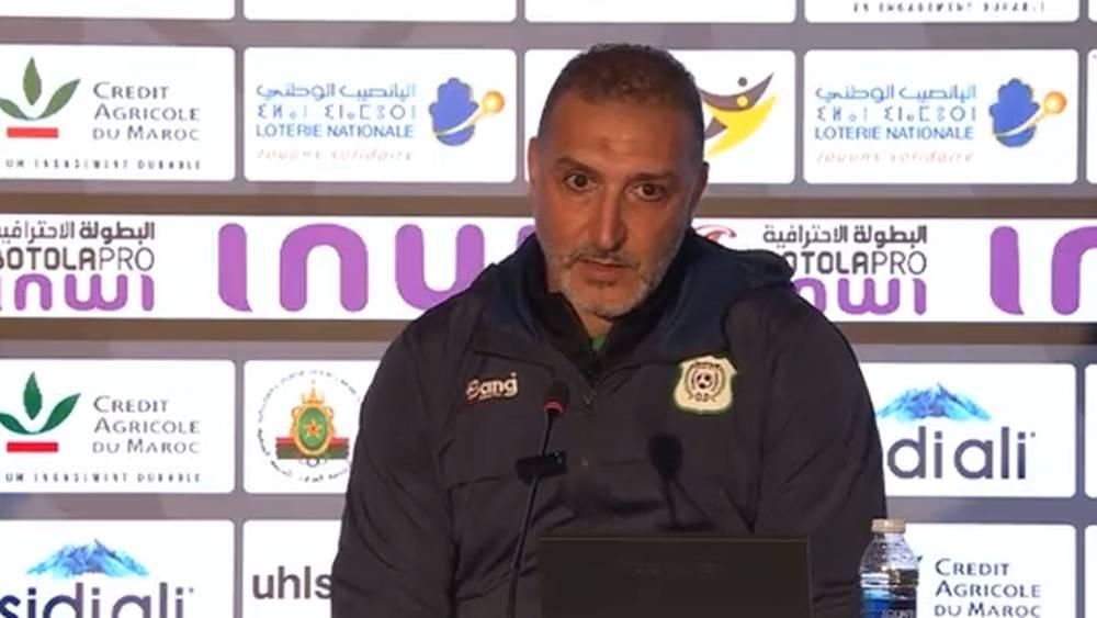 مدرب أولمبيك الدشيرة: "لا نستحق الهزيمة أمام الجيش الملكي وكثرة توقفات البطولة جعلتنا نفقد الإيقاع"