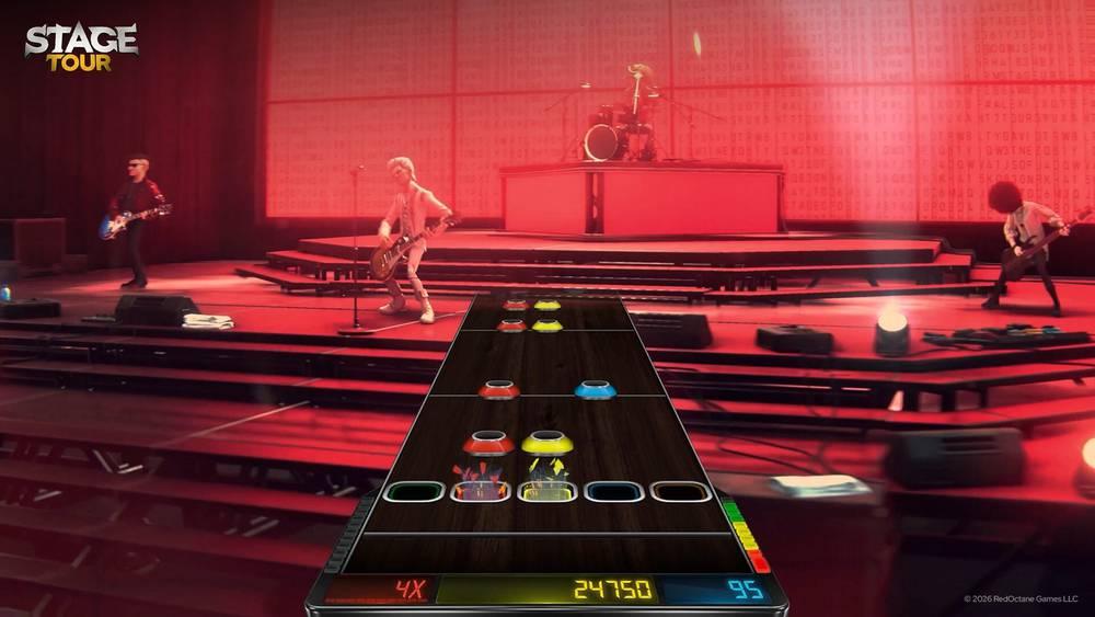 استوديو RedOctane يعود بلعبة Stage Tour، خليفة Guitar Hero الروحية