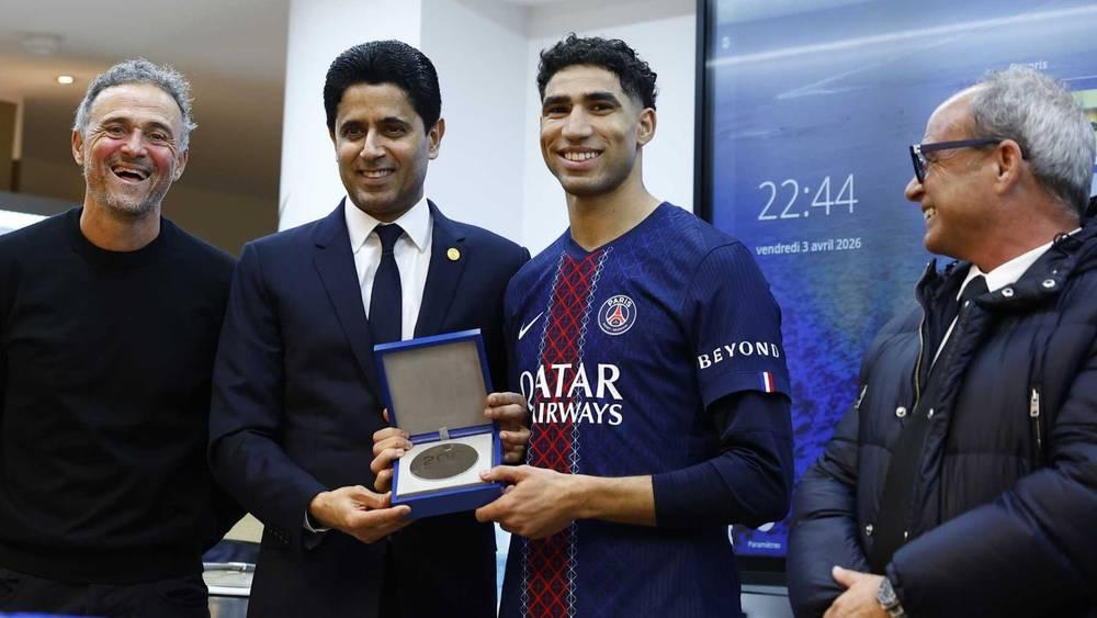 Hakimi: "Molto felice di aver giocato 200 partite con il Paris Saint-Germain... È un grande orgoglio per me"
