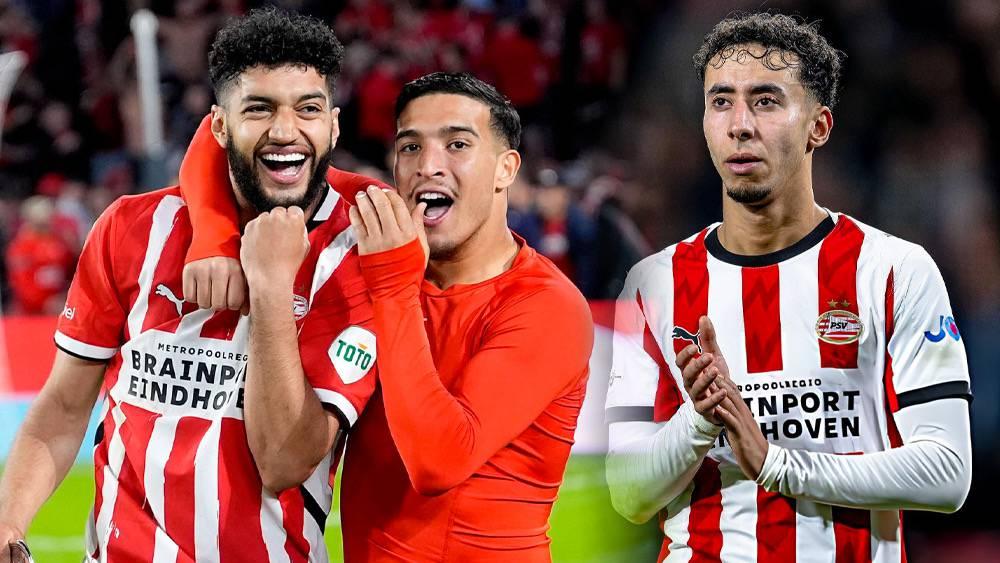 ثلاثي مغربي يساهم في تتويج آيندهوفن بلقب الدوري الهولندي للمرة 27 في تاريخه قبل 5 جولات من النهاية