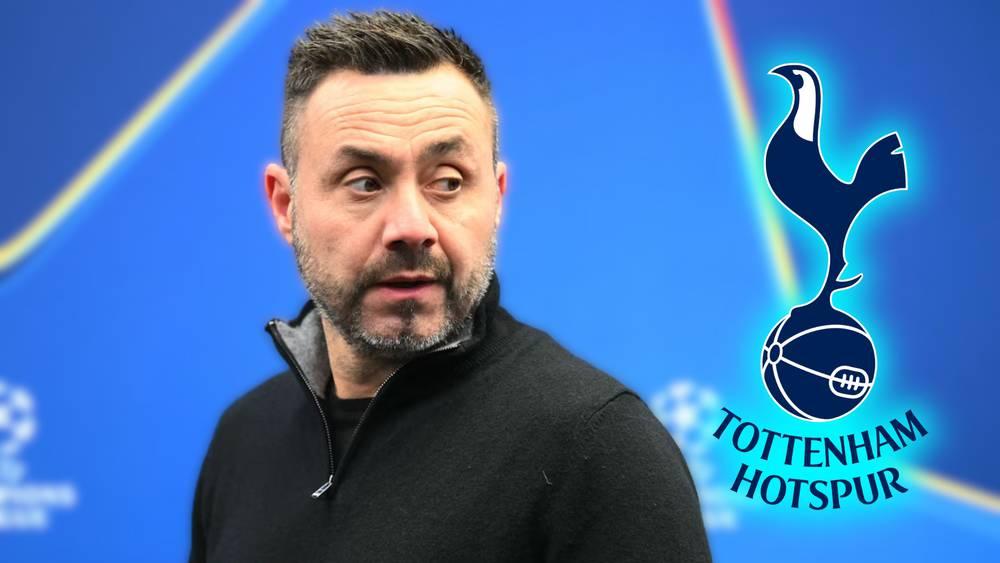 Oficial: Tottenham nombra al italiano De Zerbi como nuevo entrenador del equipo