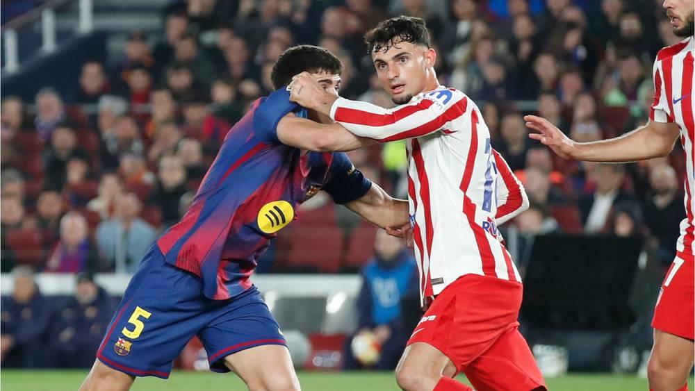 مارك بوبيل يعود لتدريبات أتلتيكو مدريد قبل مواجهة برشلونة في دوري الأبطال