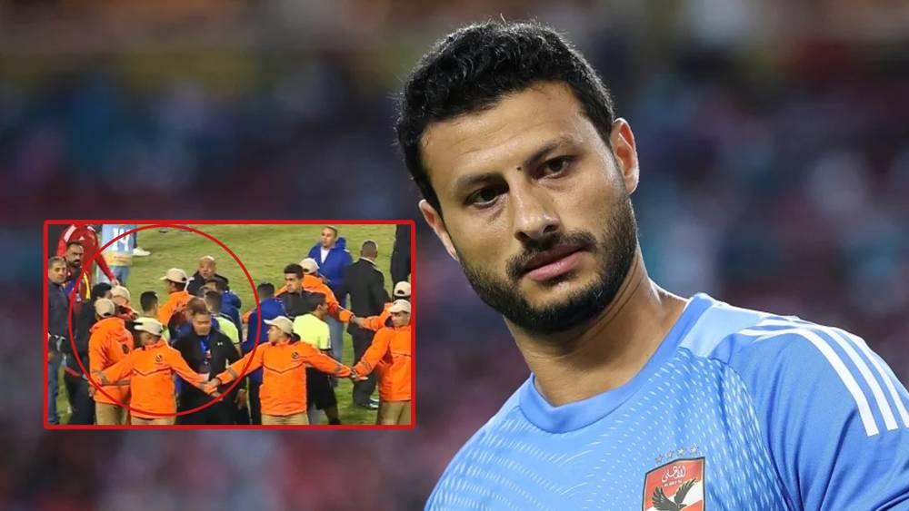 "مدّ عليه يديه".. الشناوي حارس الأهلي يهاجم الحكم المساعد لمباراة الأهلي وسيراميكا في الدوري المصري!