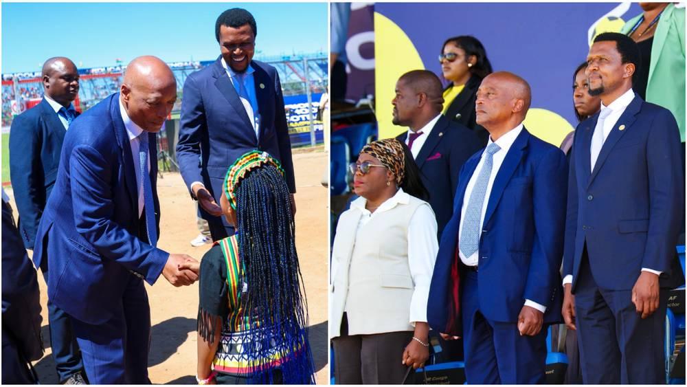 خلال استقباله لموتسيبي.. رئيس اتحاد زيمبابوي يضع التتويج بكأس أمم أفريقيا هدفًا له