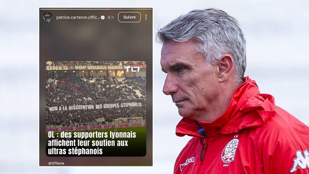 كارتيرون يختار التضامن مع ألتراس سانت إيتيان بعد ساعات من خسارة الوداد أمام الماص