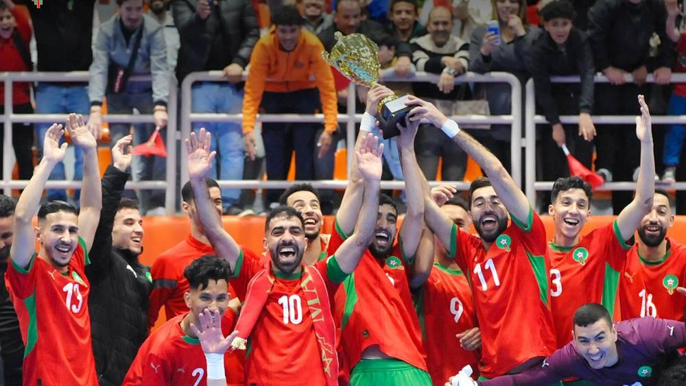 Le Maroc étrille la Libye (6-0) et remporte le Tournoi international de futsal de Berkane