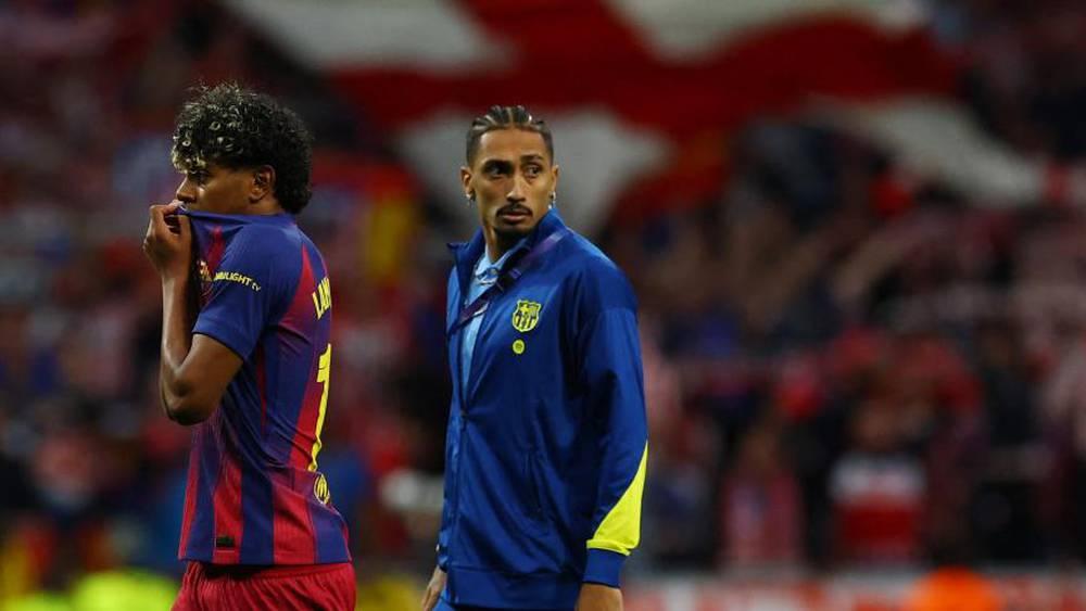 رافينيا مهدد بالإيقاف بسبب تصريحاته بعد مباراة أتلتيكو مدريد