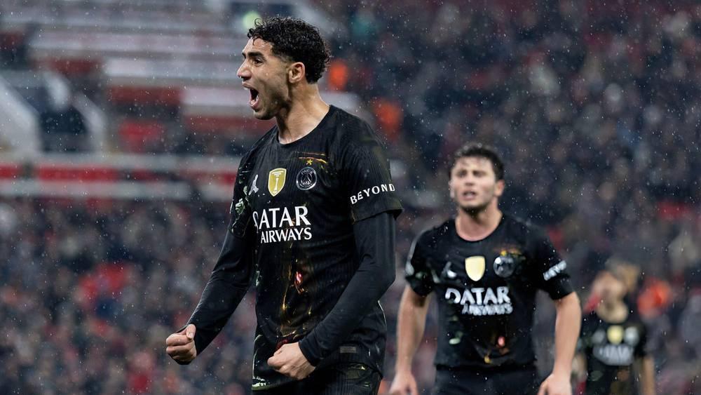 متجاوزا دي ماريا وكافاني.. حكيمي يصل للمباراة الـ55 ويصبح خامس أكثر لاعب مشاركة مع سان جيرمان في دوري الأبطال