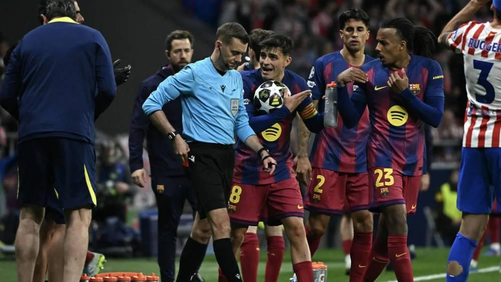 بعد رفض شكواه في الذهاب.. برشلونة يقدّم شكوى جديدة لليويفا ضد التحكيم بعد إقصائه أمام أتلتيكو مدريد